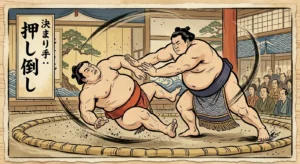 押し倒しとは？大相撲の基本技・押し出しとの違いを解説