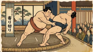寄り切りとは？大相撲で最も多い決まり手の動作と押し出しとの違いを解説
