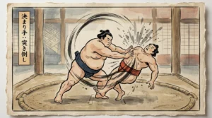 突き倒しとは？相撲の基本技を動作・ランキング・名手で徹底解説