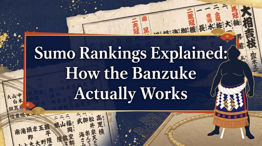 Sumo Rankings Explained: How the Banzuke Actually Works