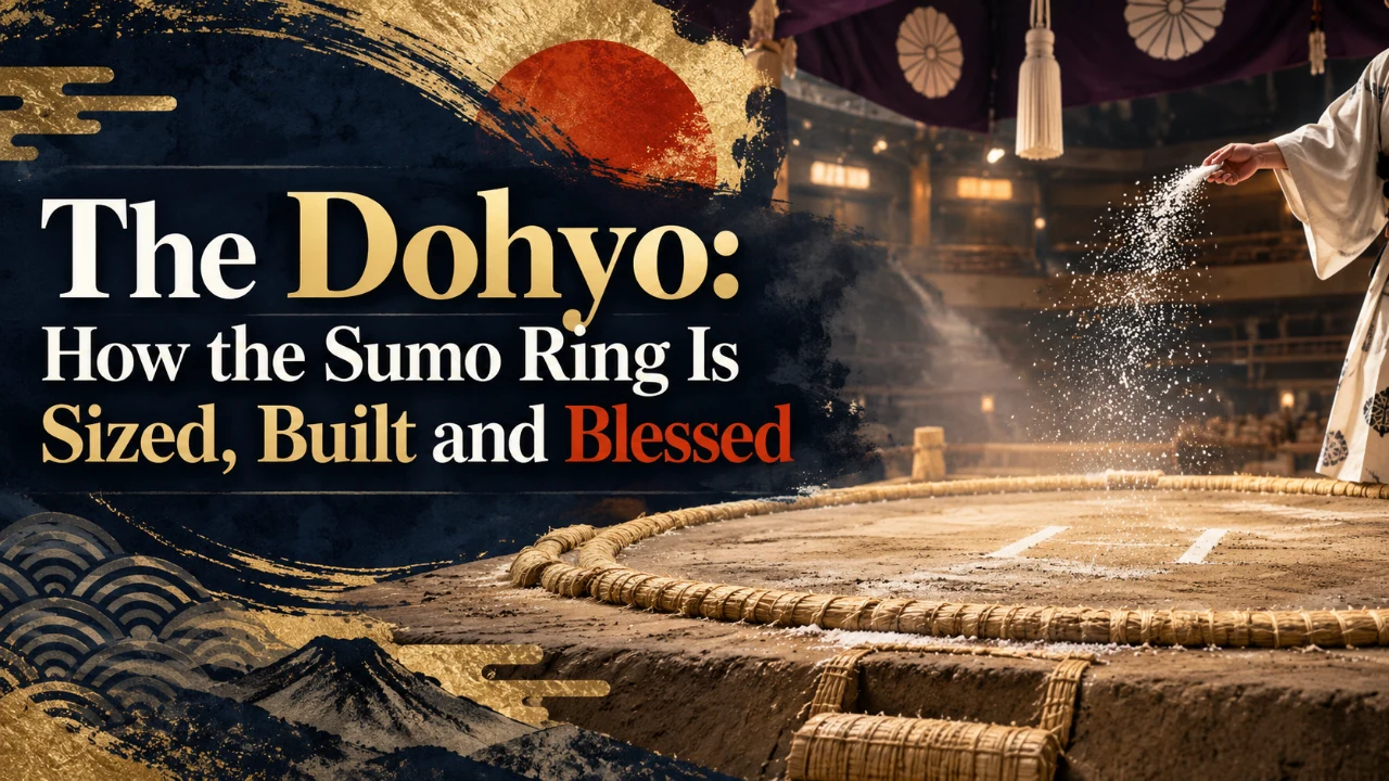 The Dohyo: How the Sumo Ring Is Sized, Built and Blessed