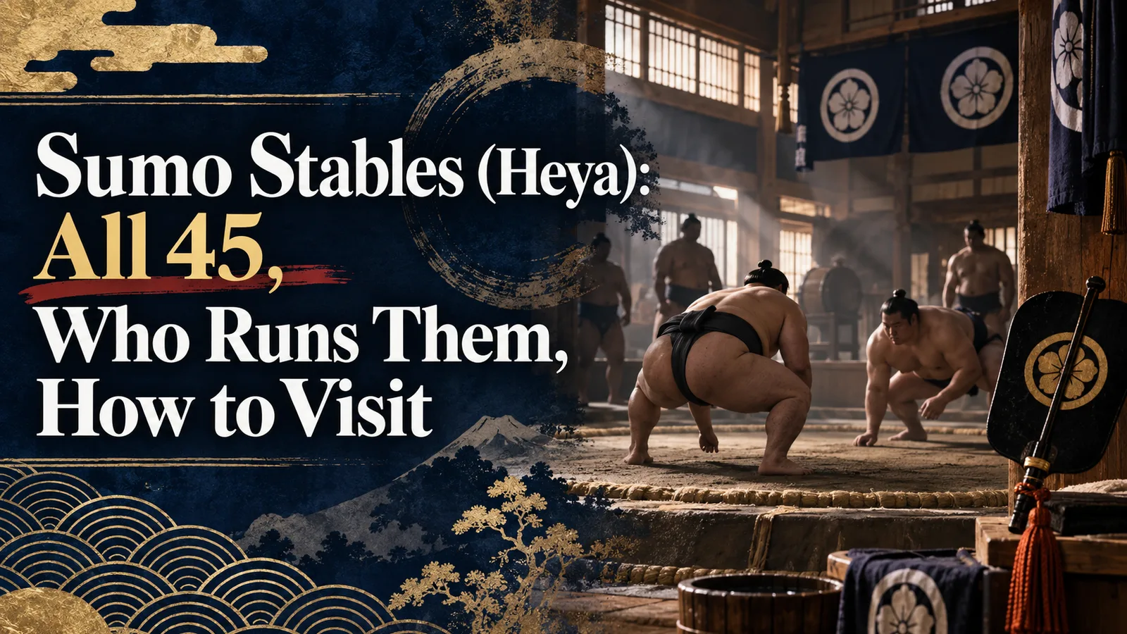 Sumo Stables (Heya): All 45, Who Runs Them, How to Visit