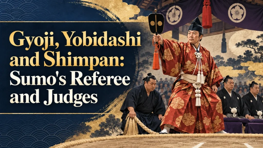 Gyoji, Yobidashi and Shimpan: Sumo's Referee and Judges