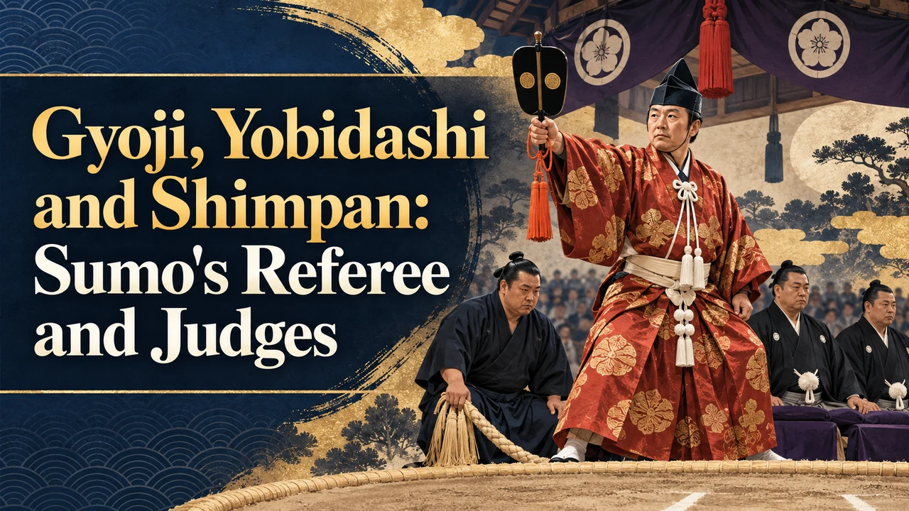 Gyoji, Yobidashi and Shimpan: Sumo's Referee and Judges