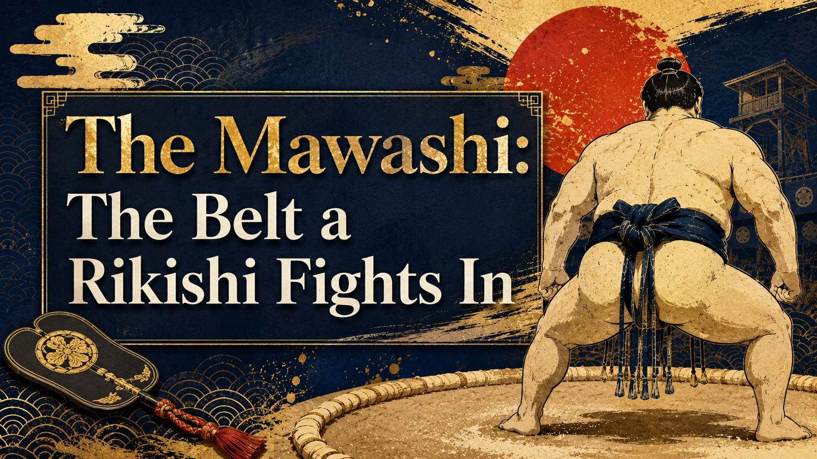 The Mawashi: The Belt a Rikishi Fights In