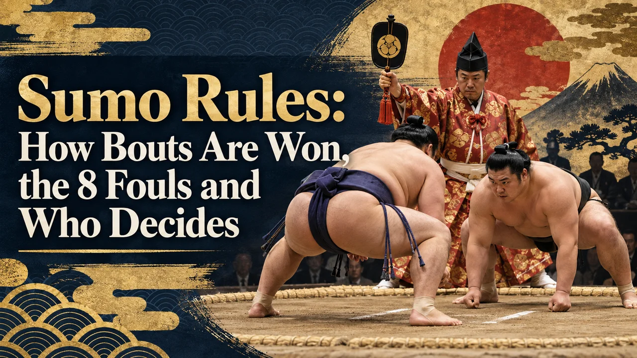 Sumo Rules: How Bouts Are Won, the 8 Fouls and Who Decides
