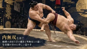 内無双とは？相撲の決まり手の動きと外無双との違い｜安青錦が決めた珍しい捻り手