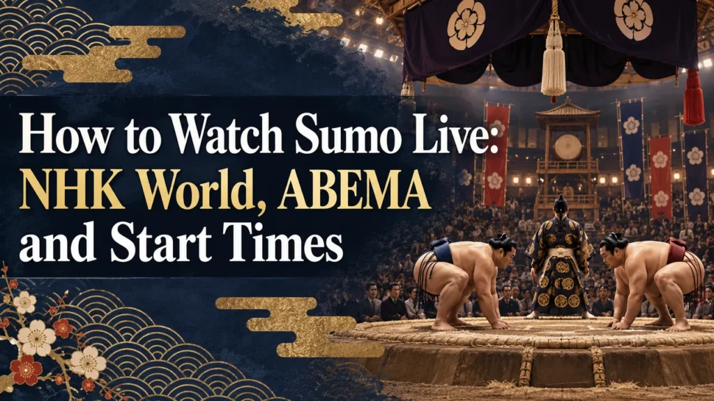 How to Watch Sumo Live: NHK World, ABEMA and Start Times